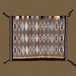 Asymmetric Chinle Navajo Rug